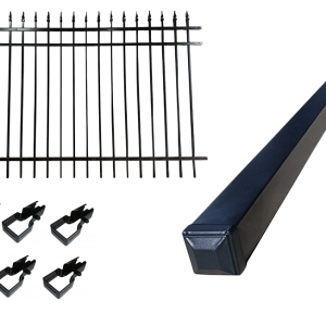 Spear Top fence panel set